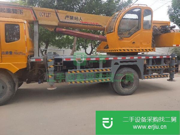 山東出售二手唐駿12噸吊車