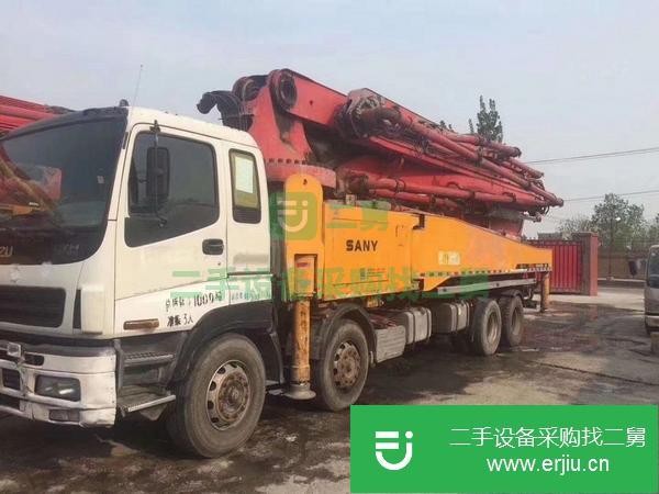 內(nèi)蒙古出售二手三一50米泵車(chē)