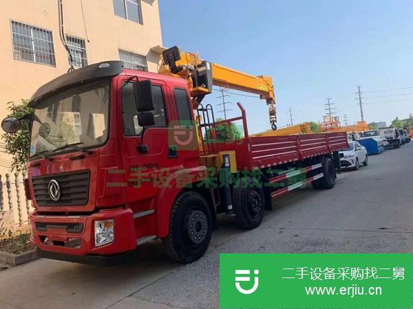 河南出售二手東風錦程前四后八隨車吊