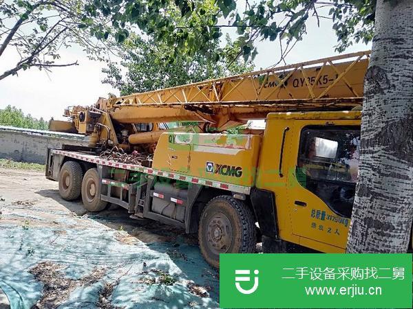 山東出售二手徐工吊車