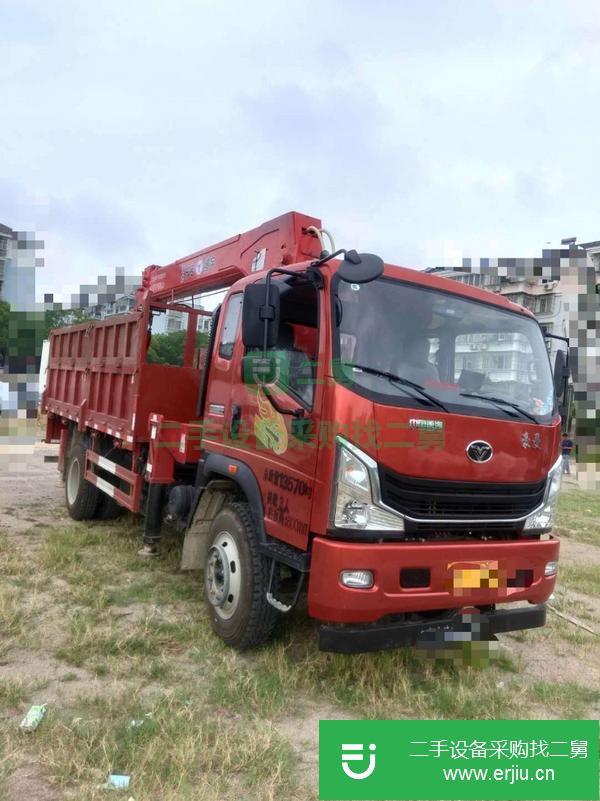 湖南出售二手騰宇8噸隨車吊