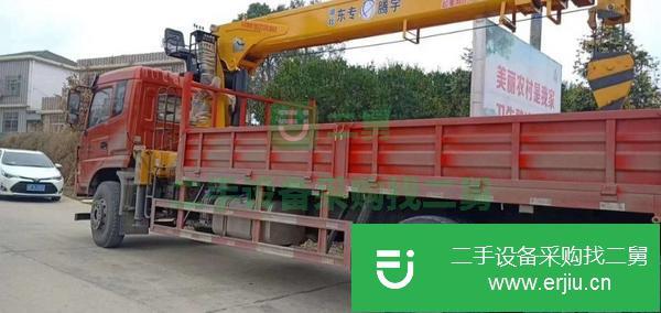 湖北出售二手東風后八輪隨車吊