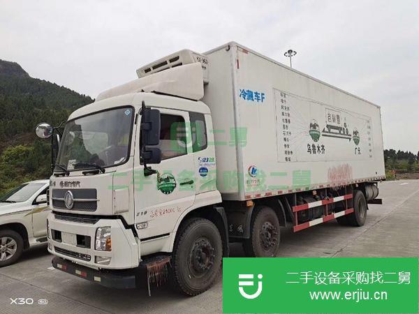 湖北出售二手天錦8.6米冷藏車