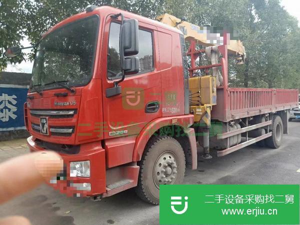 湖北出售二手徐工10噸隨車吊