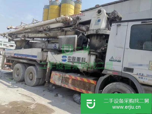 河北出售二手中聯(lián)37米泵車