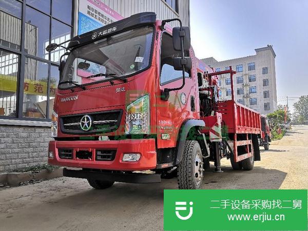 湖北出售二手大運4噸隨車吊