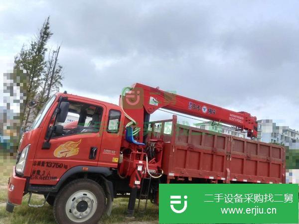 湖南出售二手騰宇8噸隨車吊