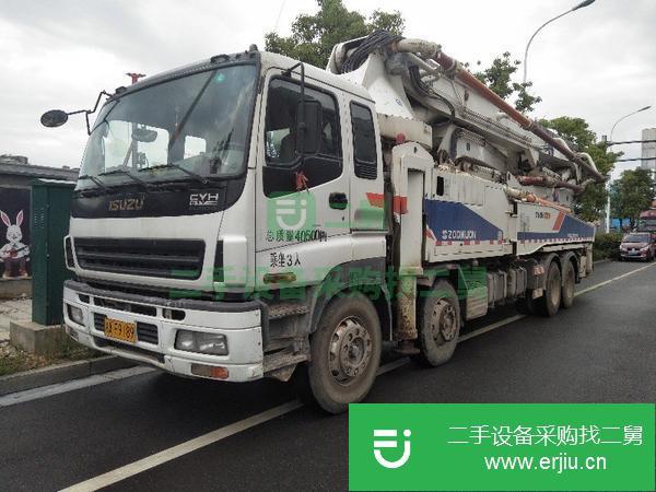 湖南出售中聯49米泵車,7萬方,車況精品