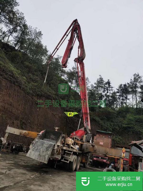 湖南出售二手五十鈴46米泵車