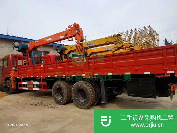 湖北出售二手東風(fēng)12噸隨車吊