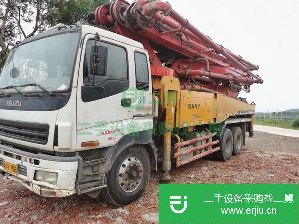 湖南出售二手五十鈴46米泵車