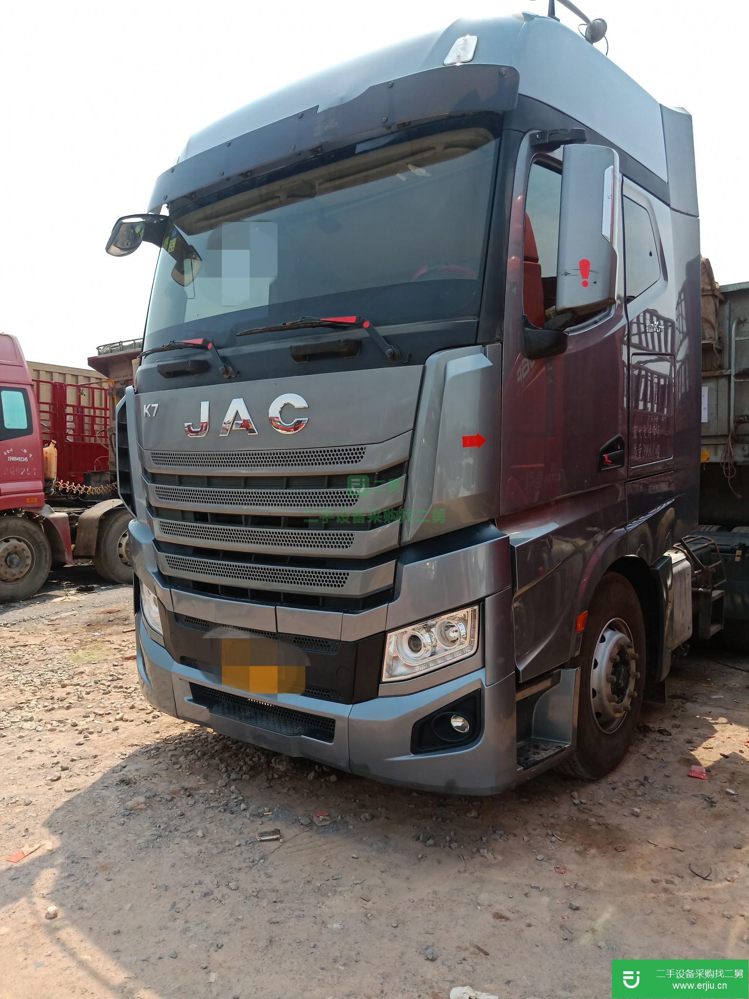 江西出售二手江淮格爾發460馬力半掛車
