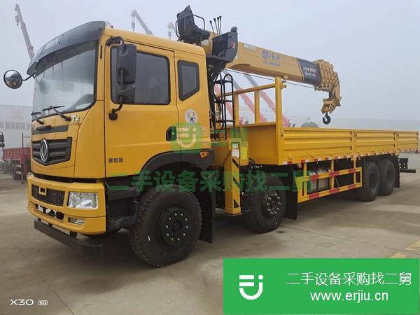 河北出售二手東風前四后八14噸隨車吊