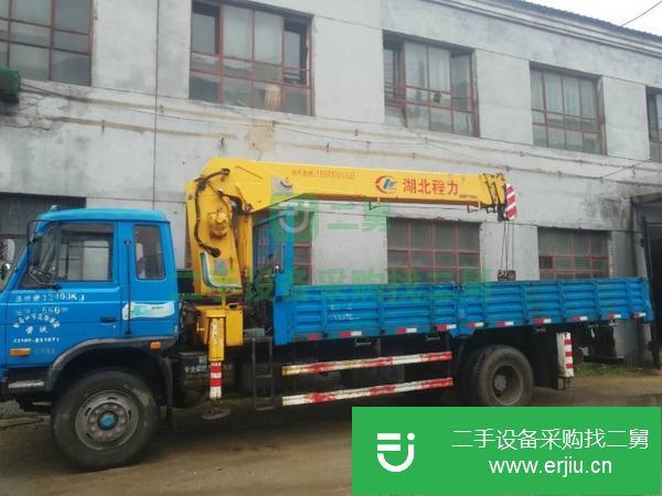 黑龍江出售二手程力9噸隨車吊