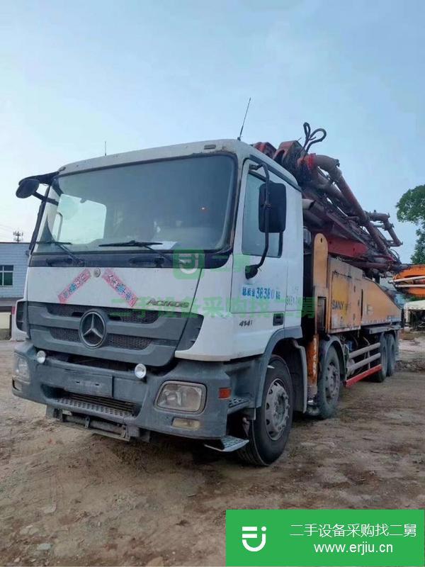 湖南出售二手48米泵車