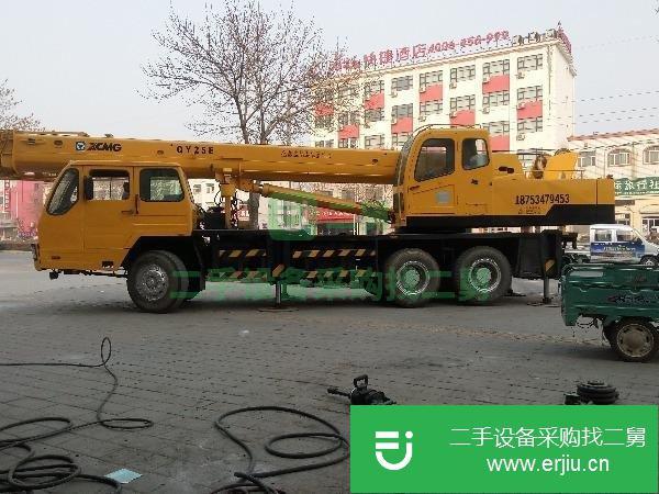 山東出售二手徐工吊車