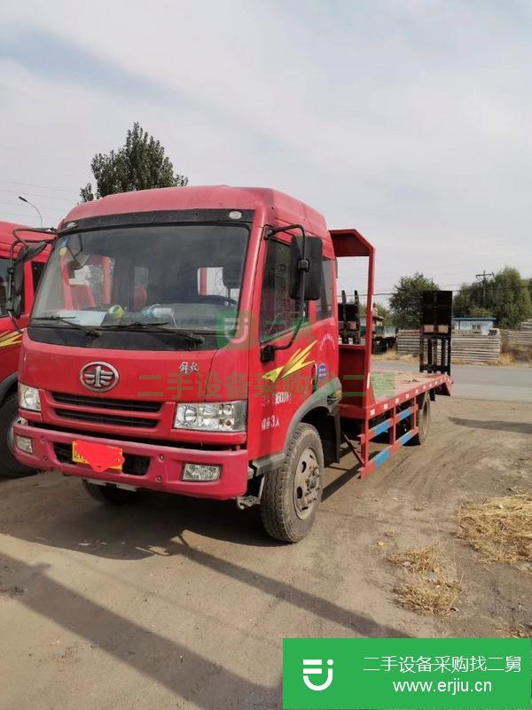 甘肅出售二手解放平板運輸車