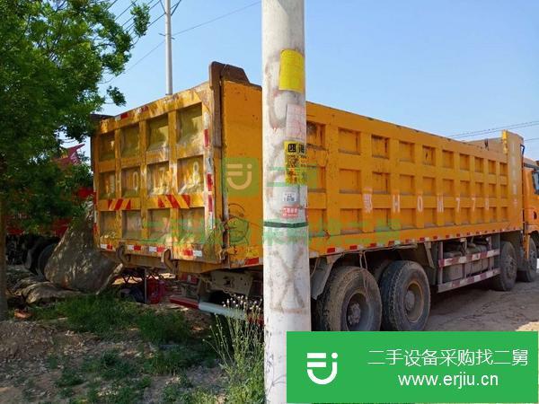 山東出售二手德龍自卸車前四后八