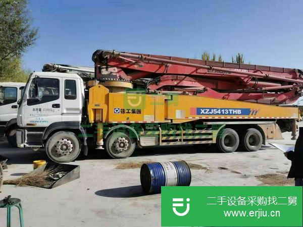 江蘇出售二手徐工52米泵車