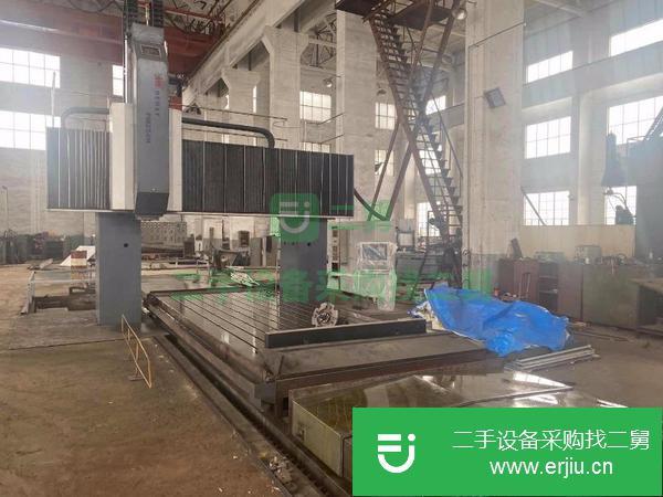 江蘇出售二手3.2x6米數(shù)控龍門加工中心