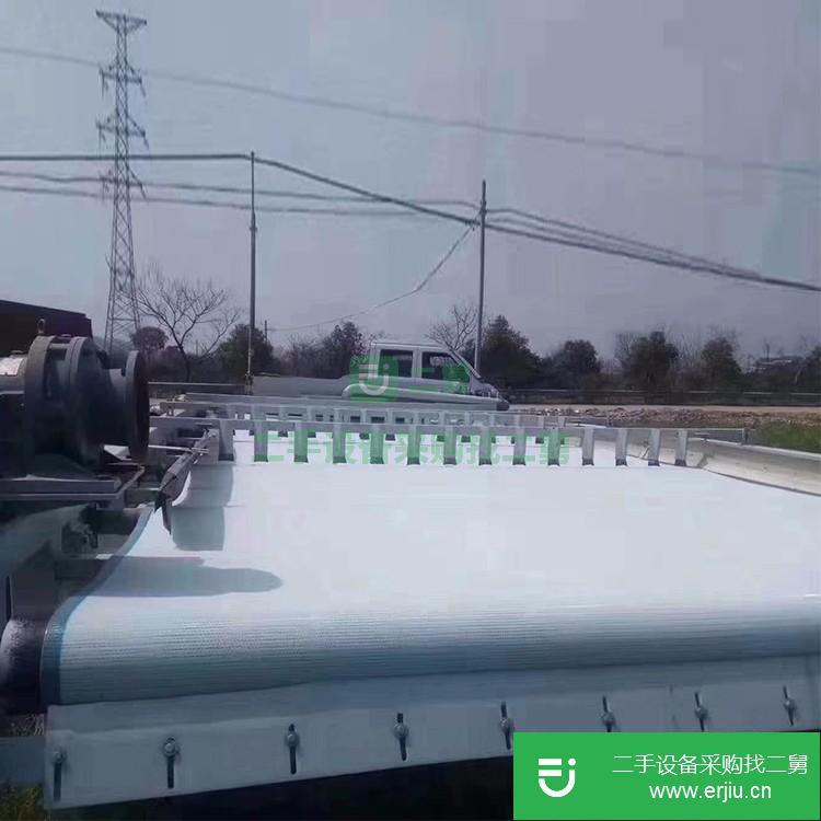 山東出售二手真空帶式壓濾機(jī)