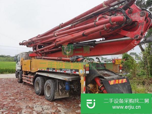 湖南出售二手五十鈴46米泵車