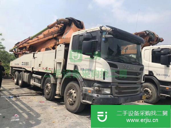 湖南出售二手48米泵車
