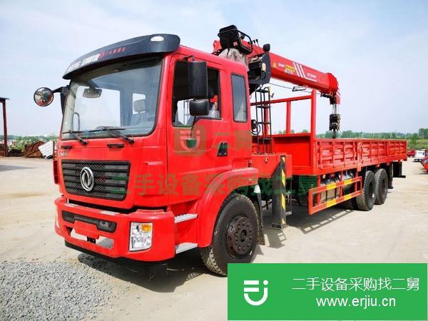 青海出售二手后八輪12噸隨車吊