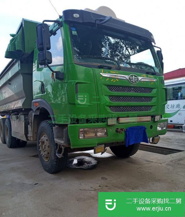 河北出售二手解放牌十輪自卸車