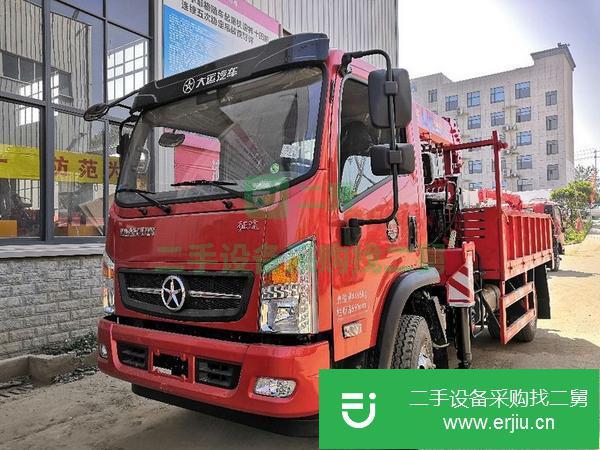 湖北出售二手大運4噸隨車吊