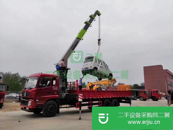湖北出售二手武夷杰龍隨車吊