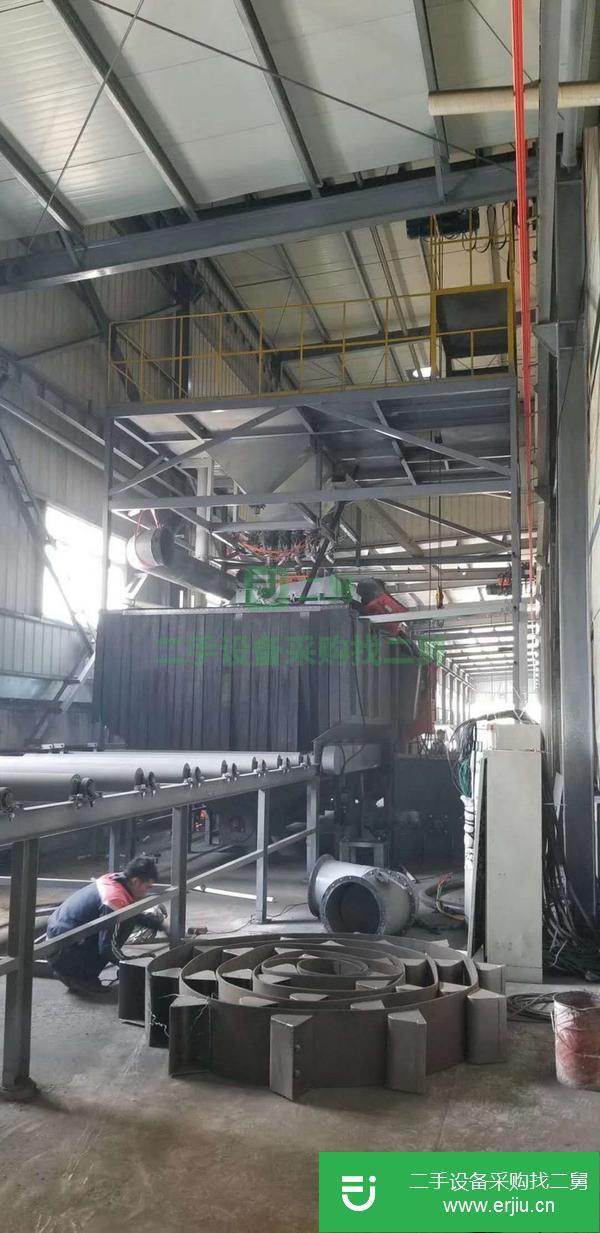 河北出售二手大型通過式拋丸機
