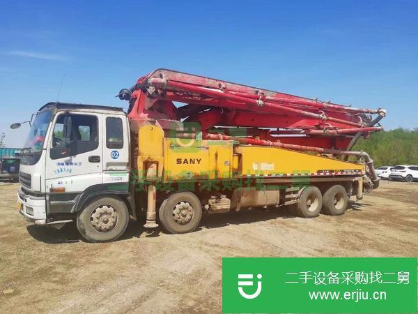 河南出售二手三一48米泵車