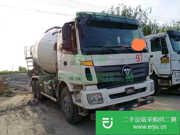 山東出售二手歐曼攪拌車后八輪
