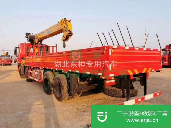 海南出售二手東風(fēng)后八輪8噸隨車吊