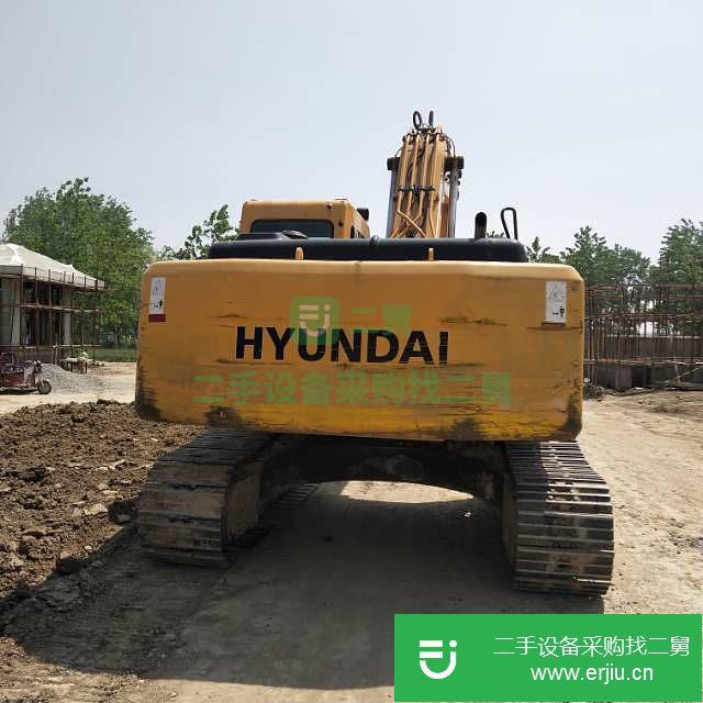 河南出售二手現代R265LC-7挖掘機