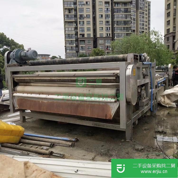 山東出售二手真空帶式壓濾機(jī)