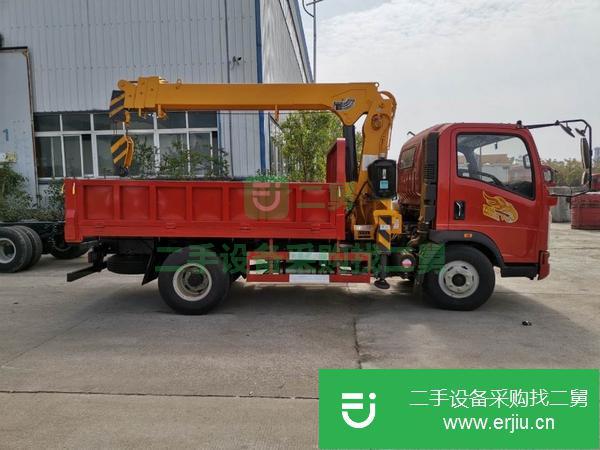 浙江出售二手重汽豪曼五噸隨車吊