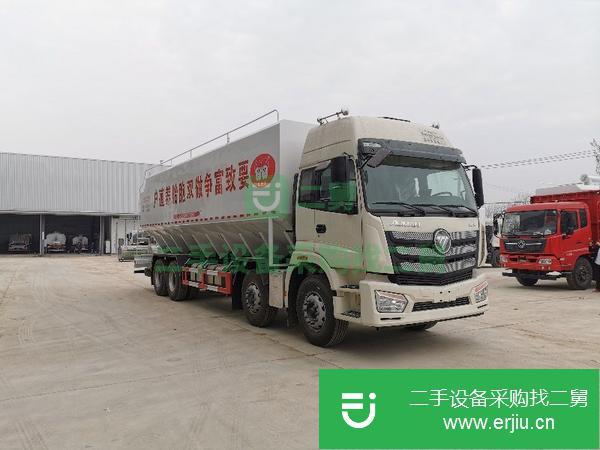 廣西出售二手前四后八散裝飼料運輸車