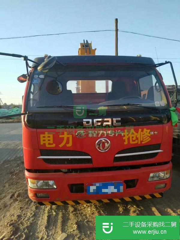 湖北出售二手程力5噸臂長11.5米隨車吊