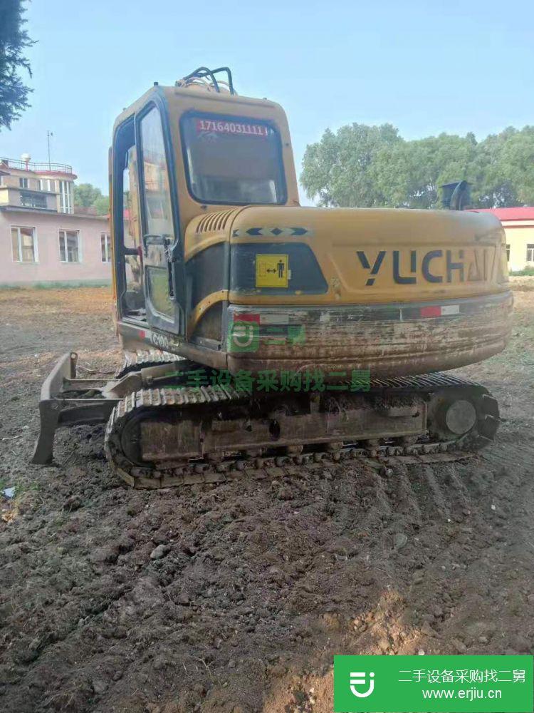 安微出售二手玉柴YC85-8挖掘機