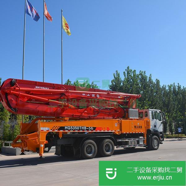河北出售二手48米泵車