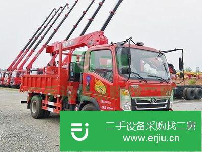 黑龍江出售二手石煤14噸隨車吊