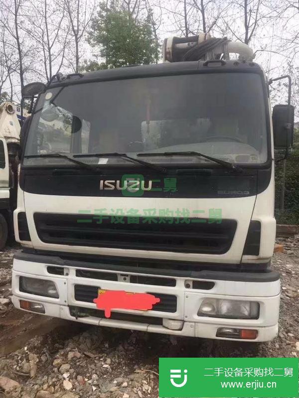 河北出售二手中聯(lián)泵車，五十鈴底盤47米,手續(xù)齊全
