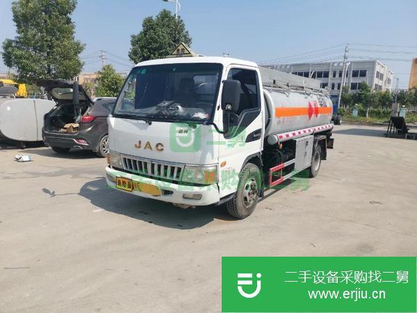 湖北出售二手5噸江淮油罐車