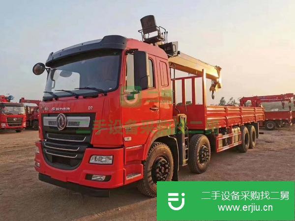 海南出售二手東風(fēng)后八輪8噸隨車吊