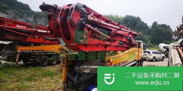 湖南出售二手三一56米泵車