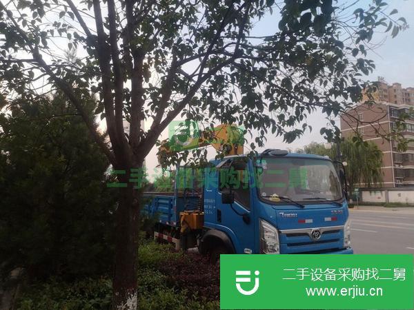 陜西出售二手徐工五噸隨車吊