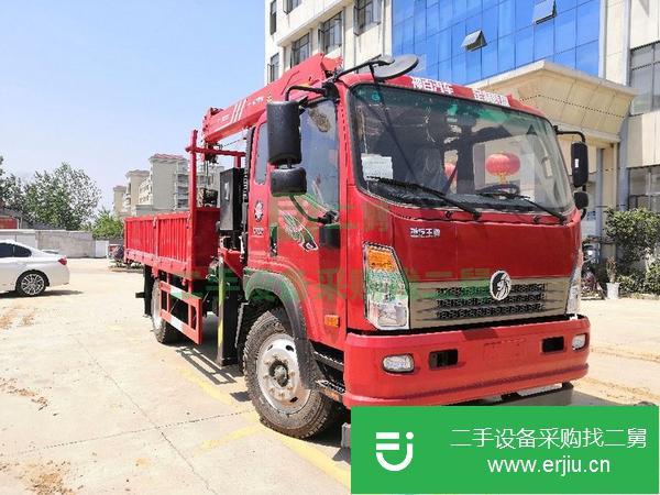 湖北出售二手重汽王牌6.3噸隨車吊
