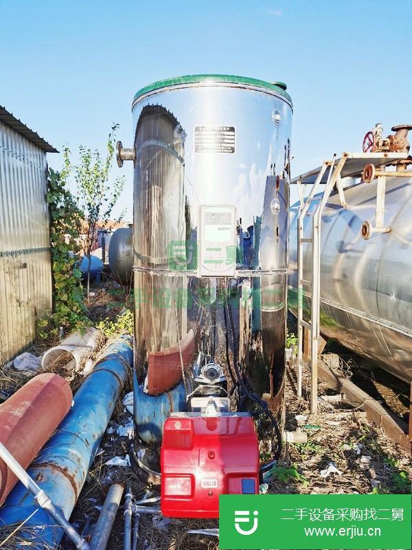 內蒙古出售二手0.7噸燃氣熱水鍋爐